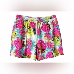 Chubbies Mens XL Tropical Swim Shorts 5.5” Inseam Mesh Lined Beach Vacation